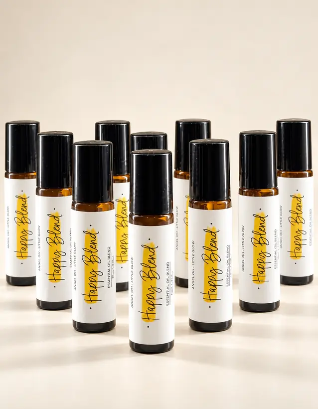 Angel Oh Happy Blend essential oil roll-ons, 10ml