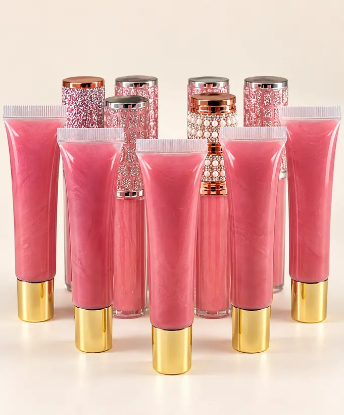 Angel Oh pink lip gloss collection
